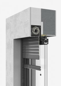 Rolety podtynkowe SP-E — całkowita integracja z elewacją